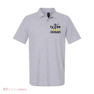 Extra Ordinary Down Syndrome Awareness Polo