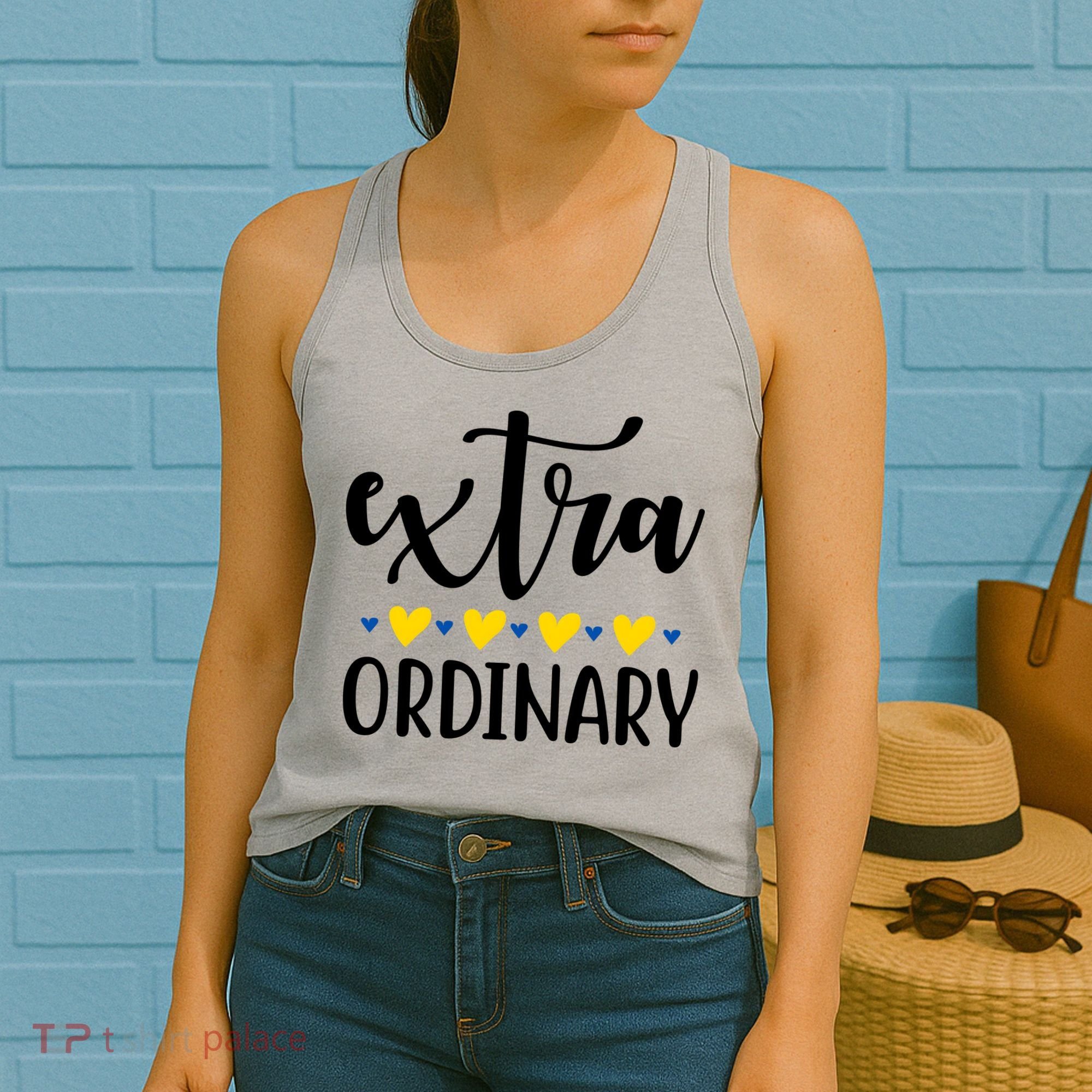 Extra Ordinary Down Syndrome Awareness Women's Tank Top