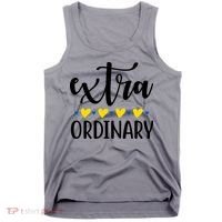 Extra Ordinary Down Syndrome Awareness Tank Top thumb 0