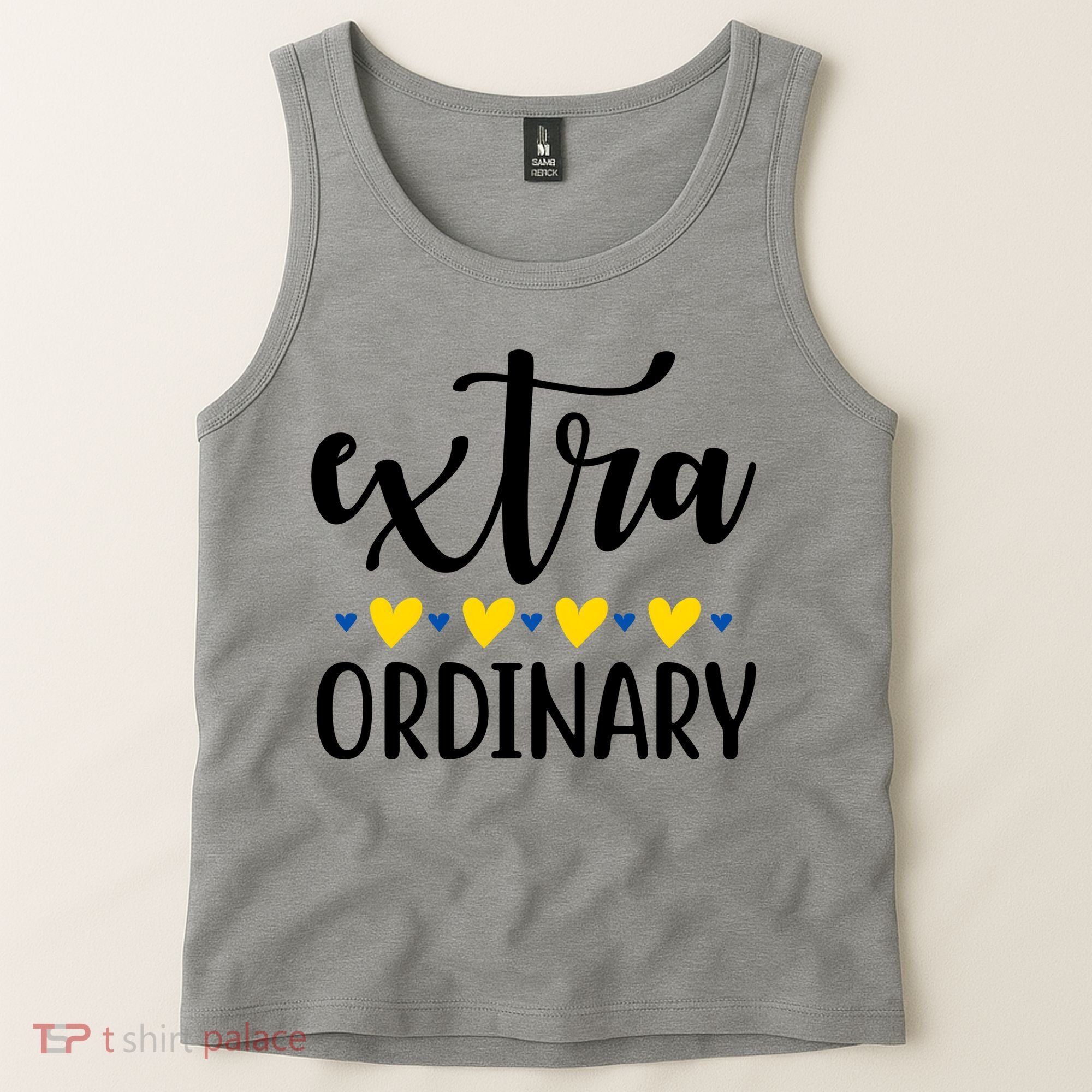 Extra Ordinary Down Syndrome Awareness Tank Top