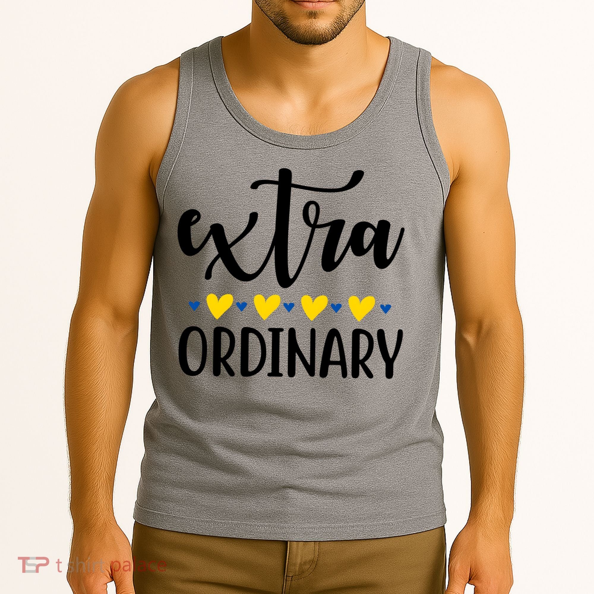 Extra Ordinary Down Syndrome Awareness Tank Top