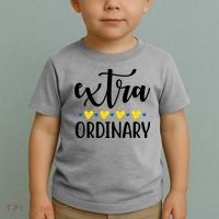Extra Ordinary Down Syndrome Awareness Toddler T-Shirt thumb 2
