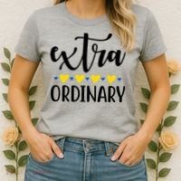 Extra Ordinary Down Syndrome Awareness Women's T-Shirt thumb 2