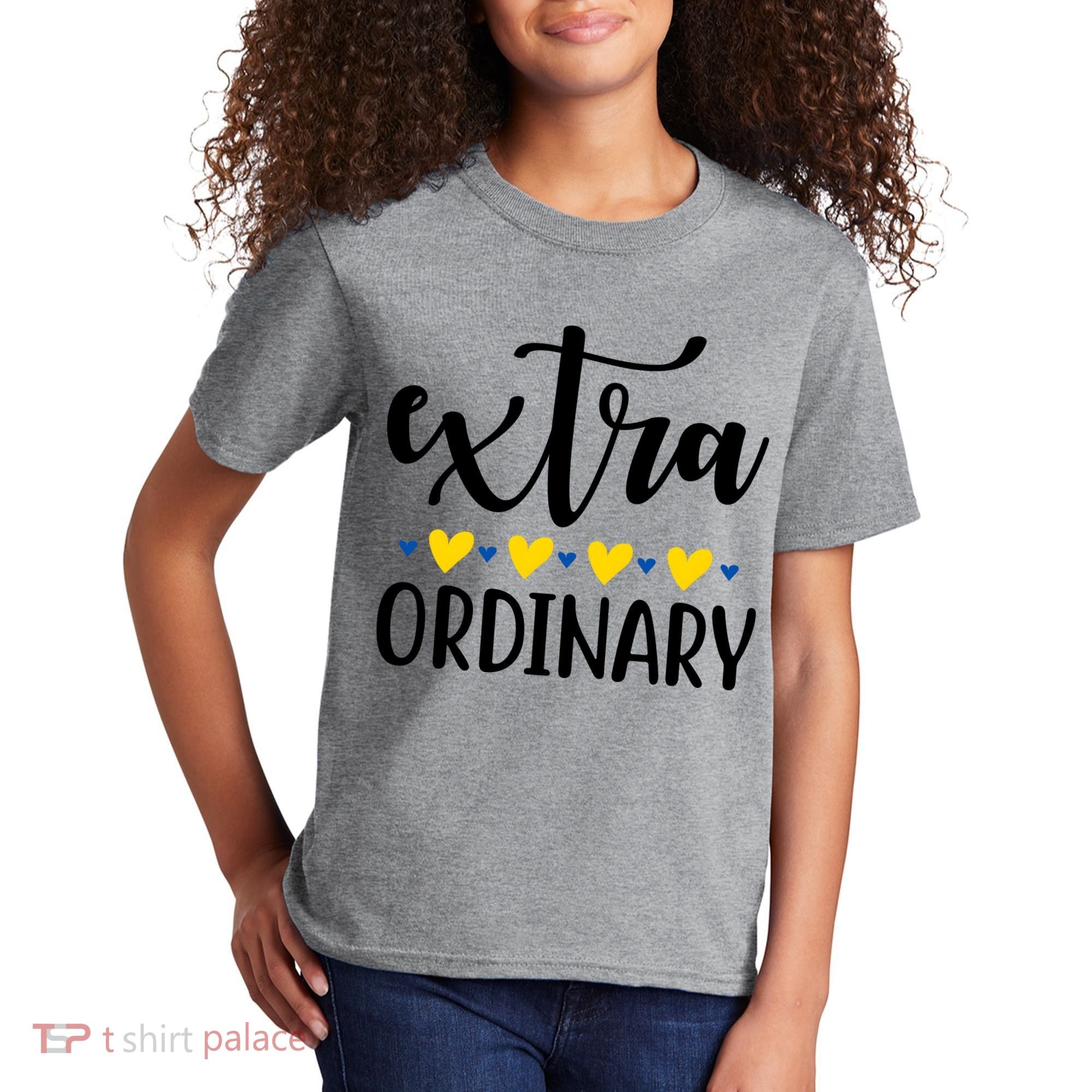 Extra Ordinary Down Syndrome Awareness Kids T-Shirt