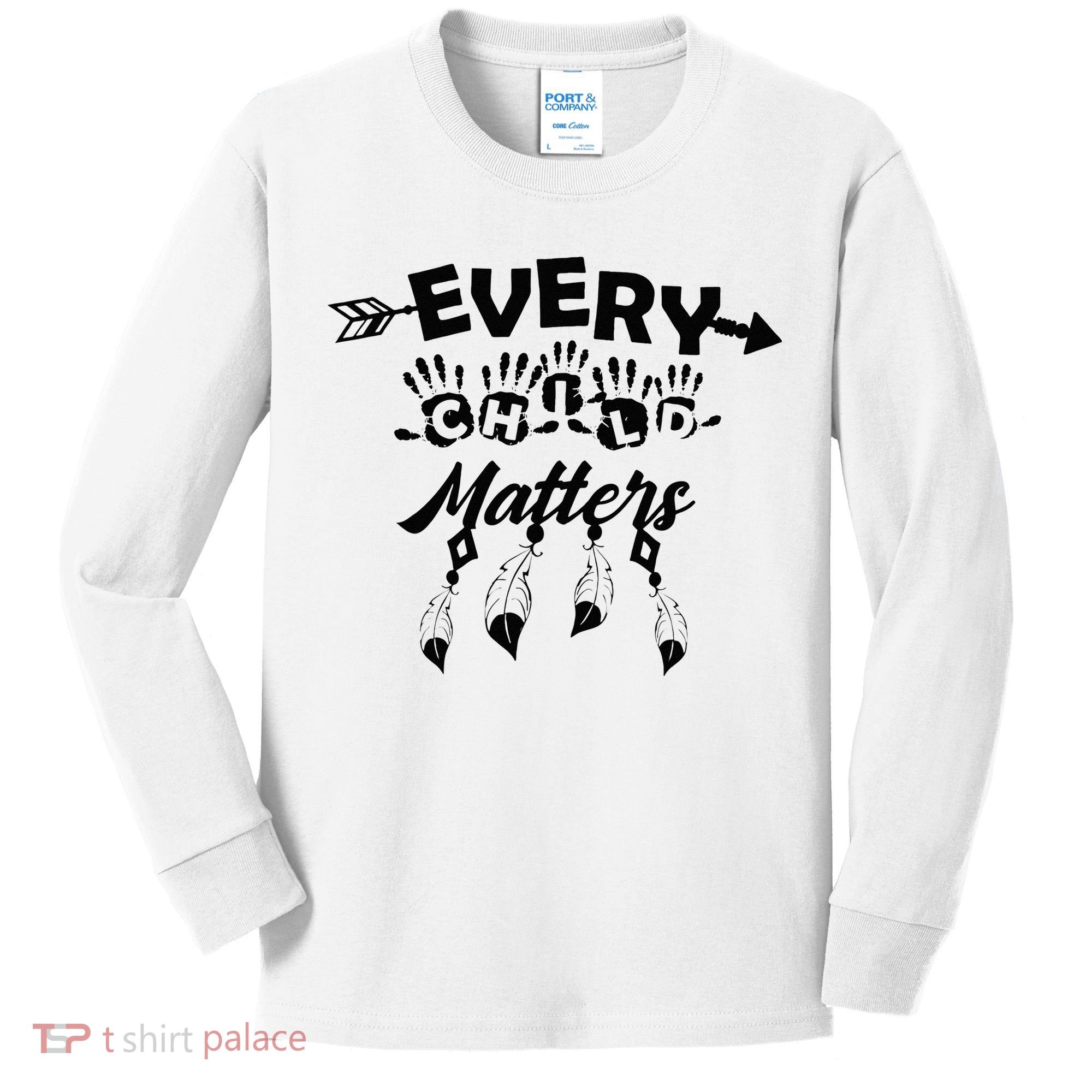 Every Orange Day Child Kindness All The Children Matters Kids Long Sleeve Shirt