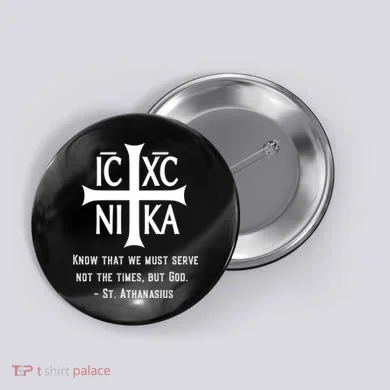 Eastern Orthodox Christian  Button