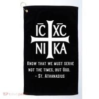 Eastern Orthodox Christian  Golf Towel thumb 0