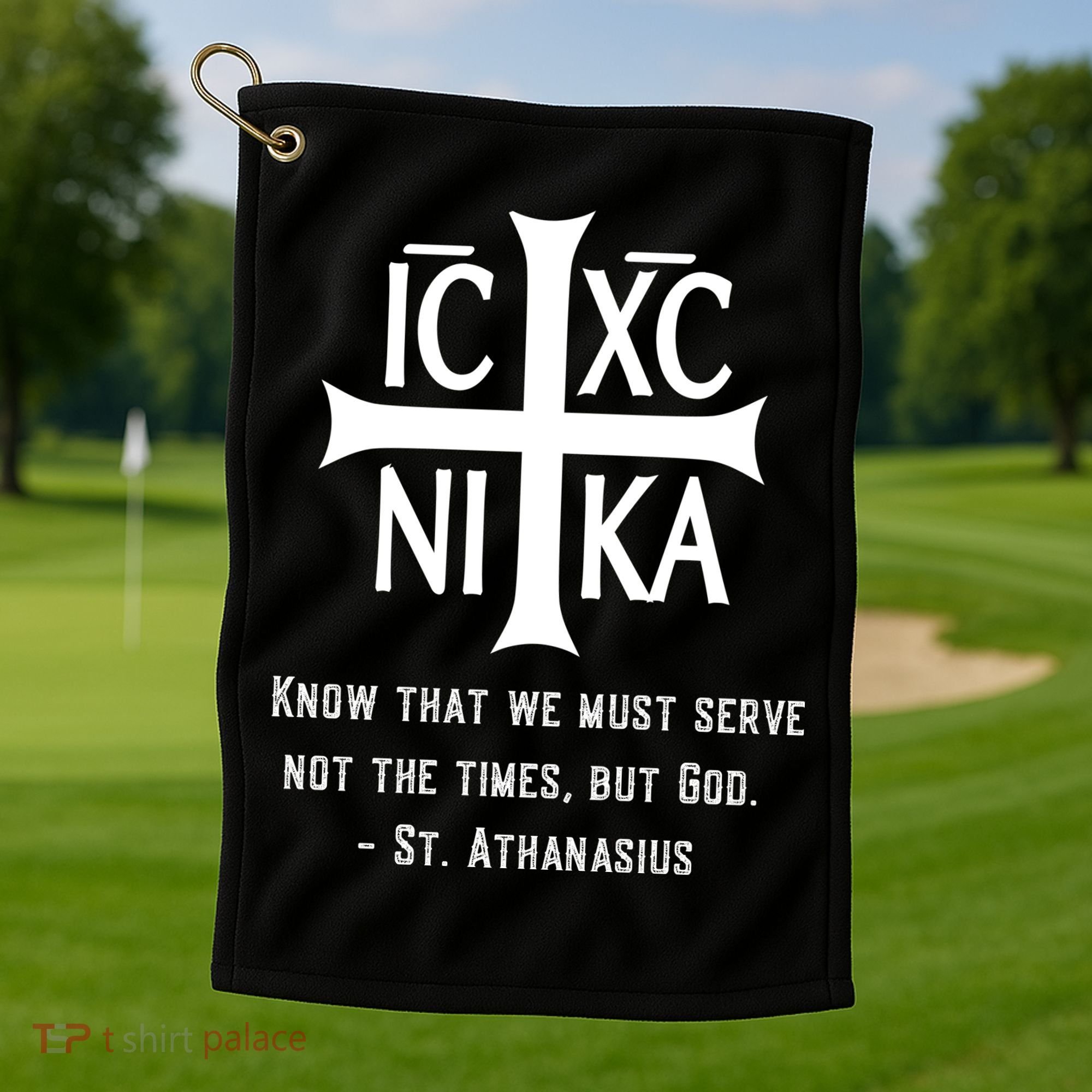 Eastern Orthodox Christian  Golf Towel