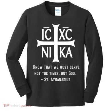 Eastern Orthodox Christian  Kids Long Sleeve Shirt