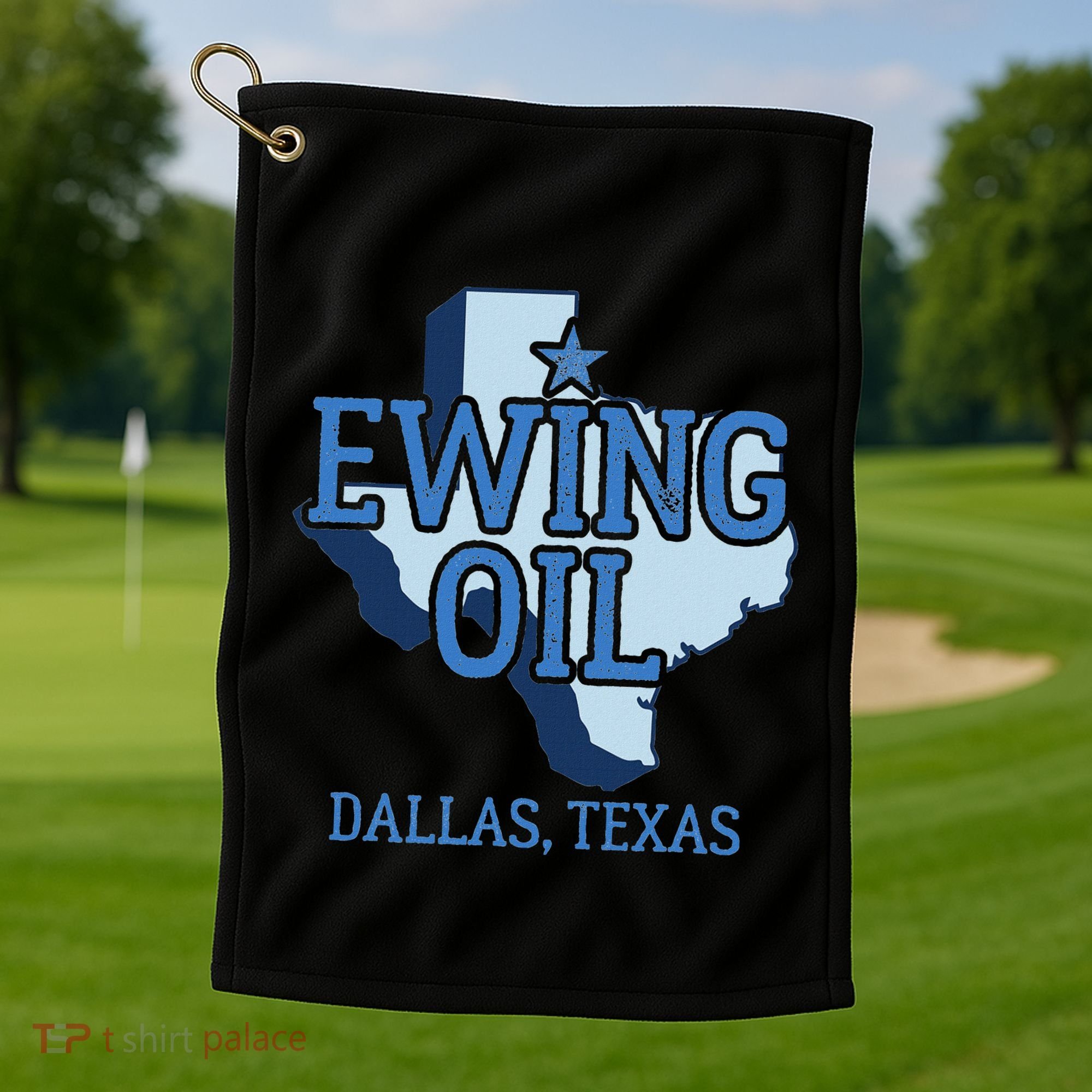 Ewing Oil Golf Towel