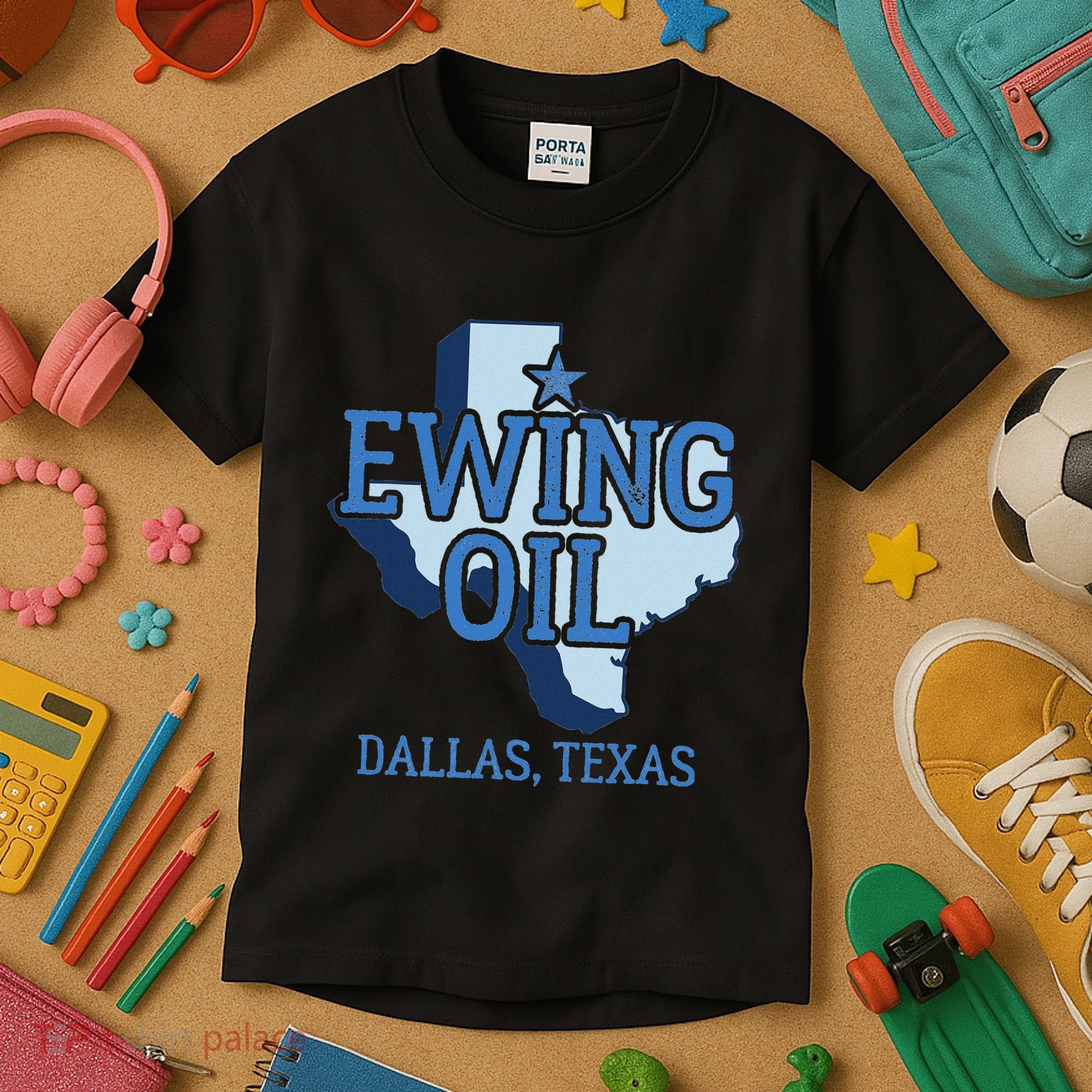 Ewing Oil Kids T-Shirt