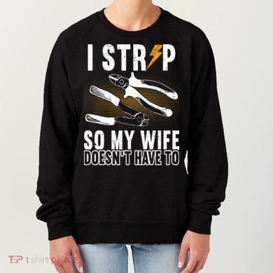 Electrician Outfit Electrical Technicain Tools Women's Sweatshirt