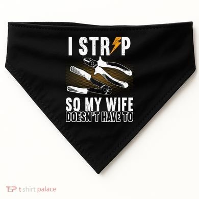 Electrician Outfit Electrical Technicain Tools USA-Made Doggie Bandana
