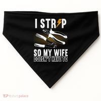 Electrician Outfit Electrical Technicain Tools USA-Made Doggie Bandana thumb 0