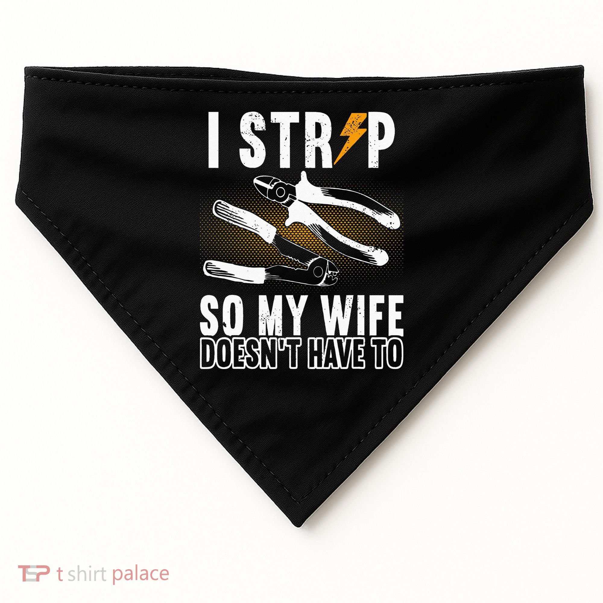 Electrician Outfit Electrical Technicain Tools USA-Made Doggie Bandana