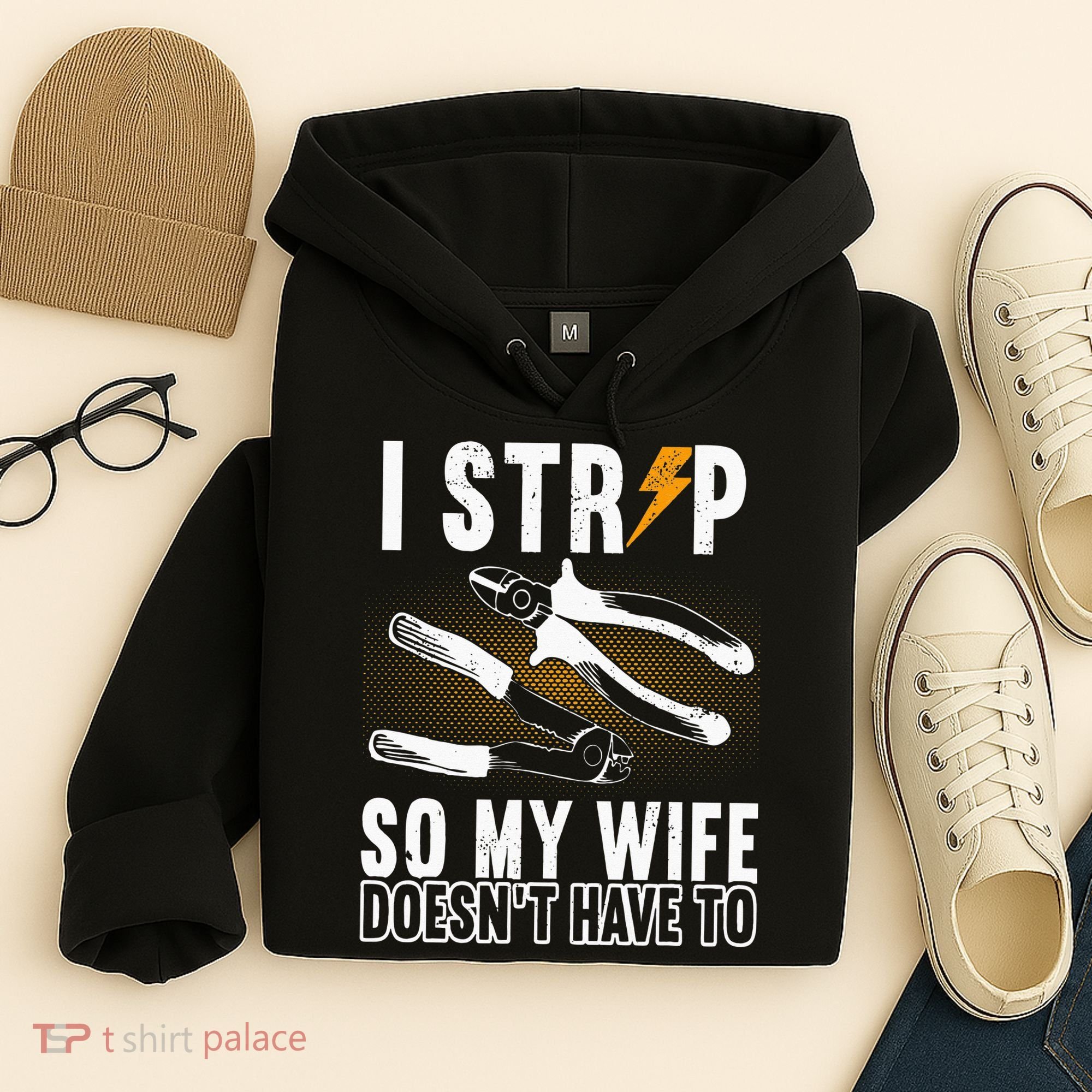 Electrician Outfit Electrical Technicain Tools Hoodie