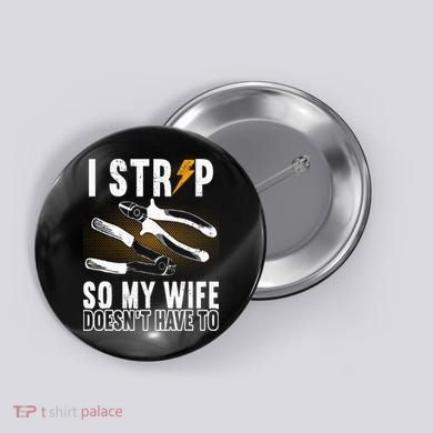Electrician Outfit Electrical Technicain Tools Button