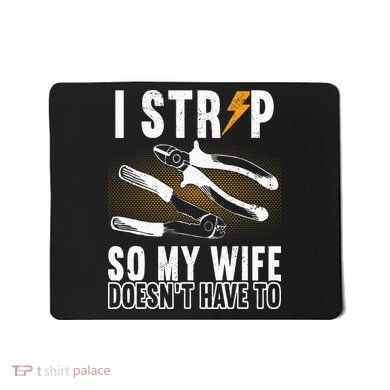 Electrician Outfit Electrical Technicain Tools Mousepad