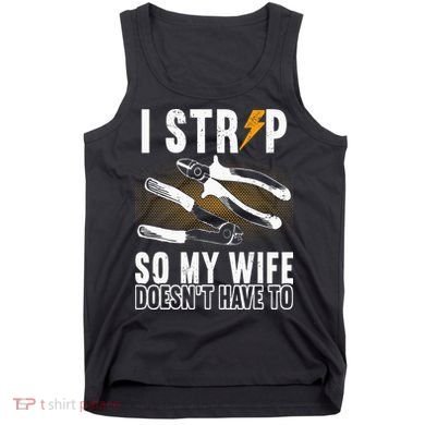 Electrician Outfit Electrical Technicain Tools Tank Top
