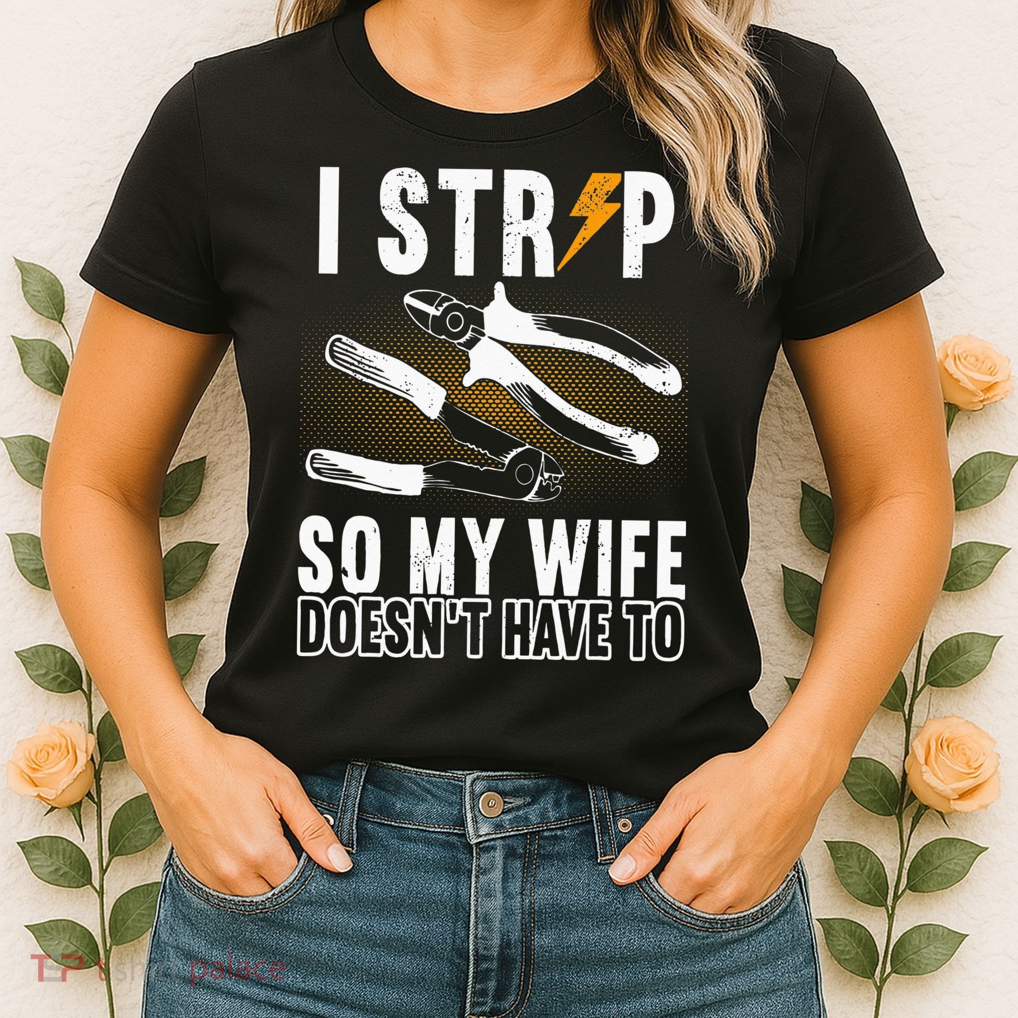 Electrician Outfit Electrical Technicain Tools Women's T-Shirt