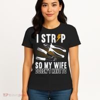 Electrician Outfit Electrical Technicain Tools Women's T-Shirt thumb 4