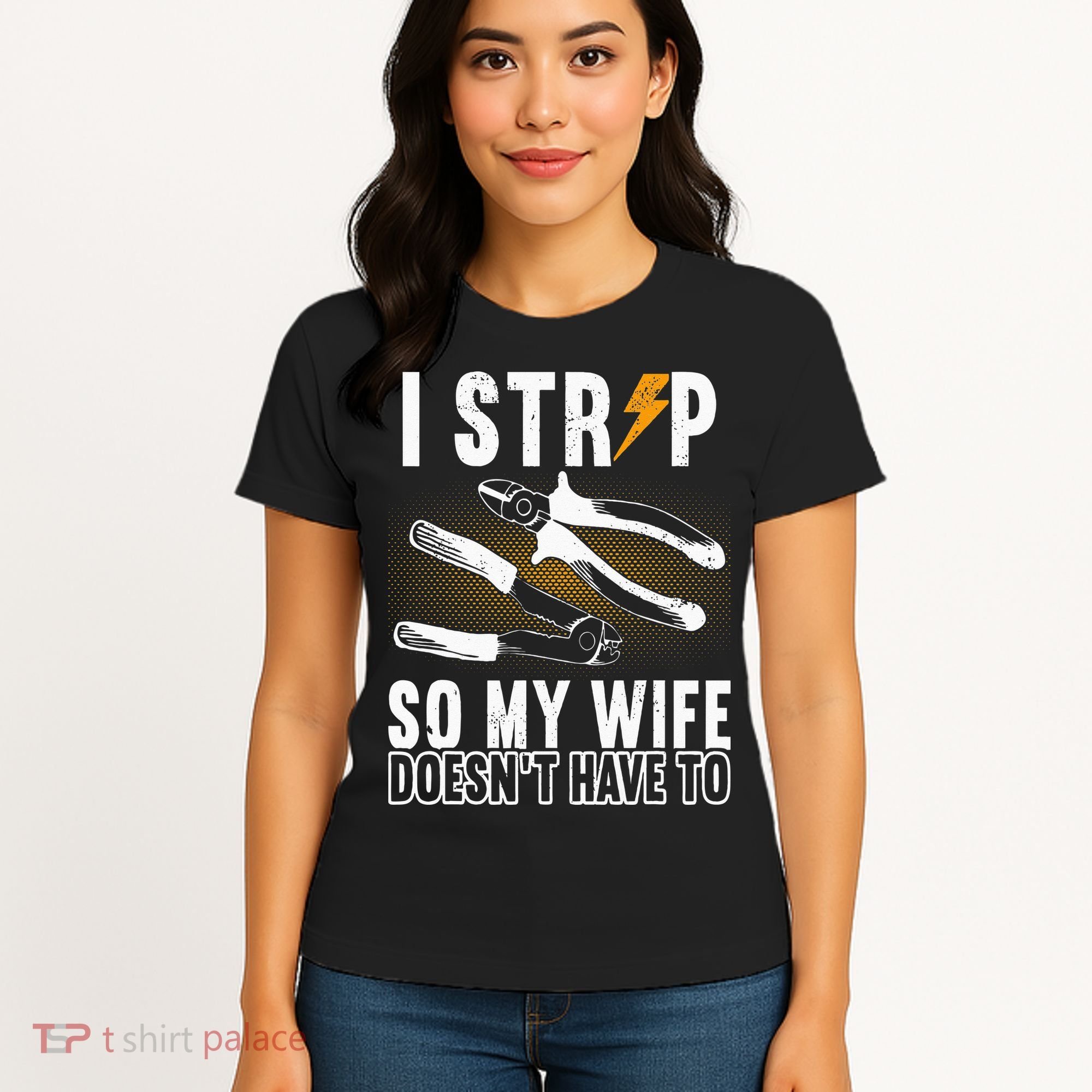 Electrician Outfit Electrical Technicain Tools Women's T-Shirt