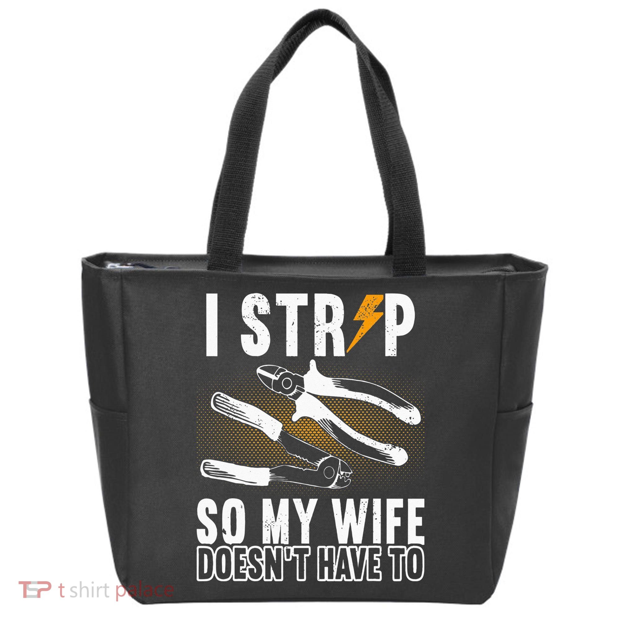 Electrician Outfit Electrical Technicain Tools Tote Bag