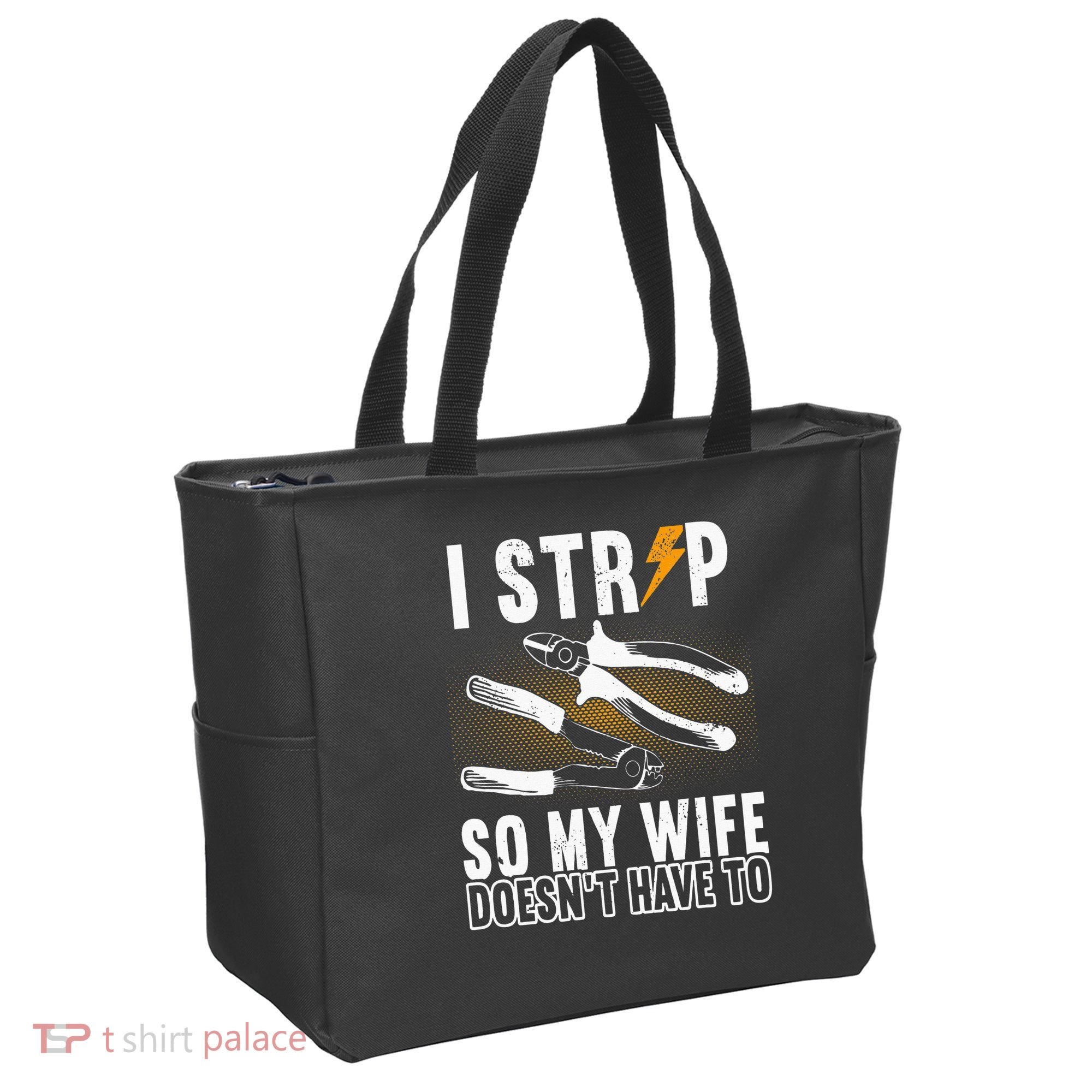 Electrician Outfit Electrical Technicain Tools Tote Bag
