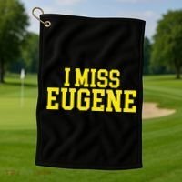 Eugene Oregon Golf Towel thumb 1