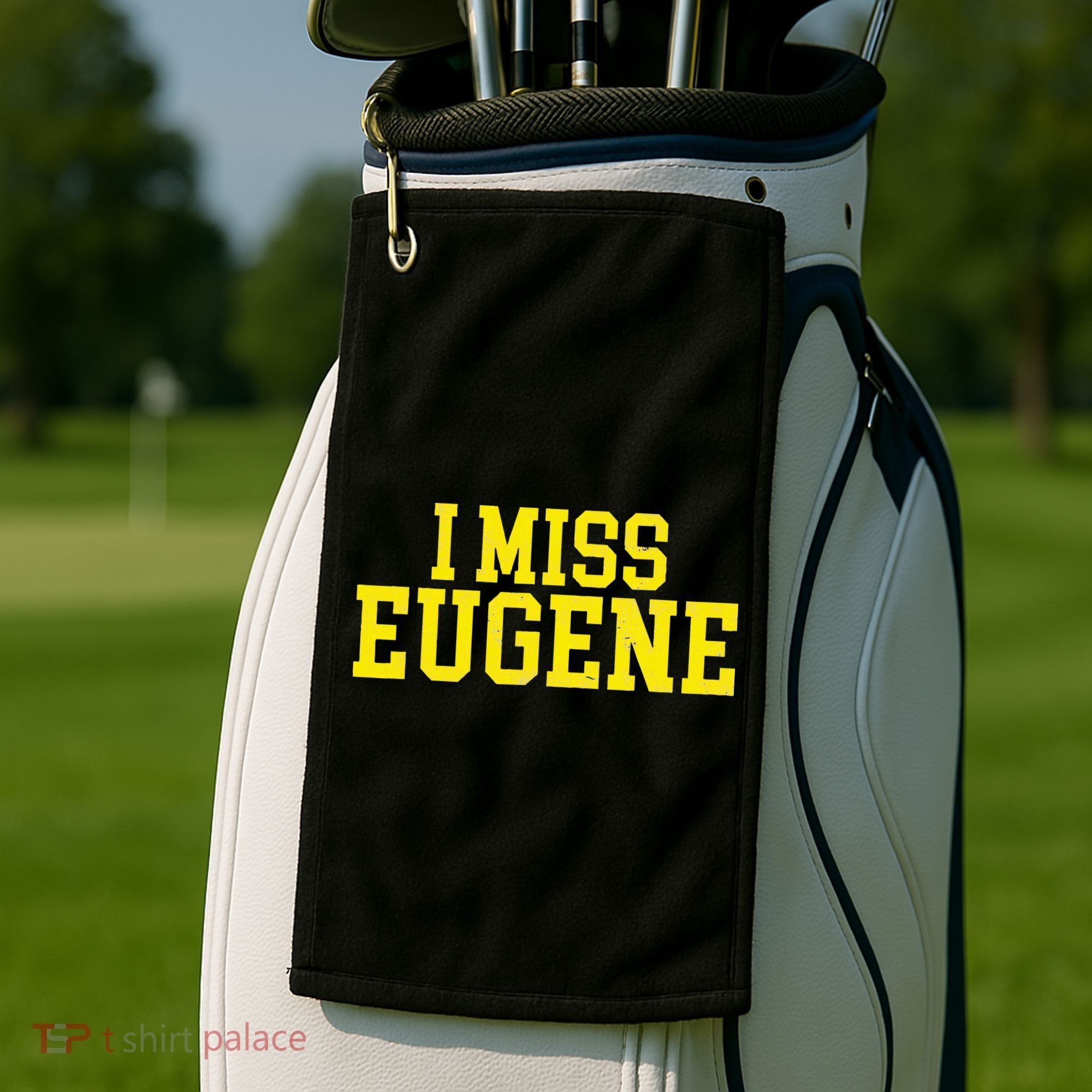 Eugene Oregon Golf Towel