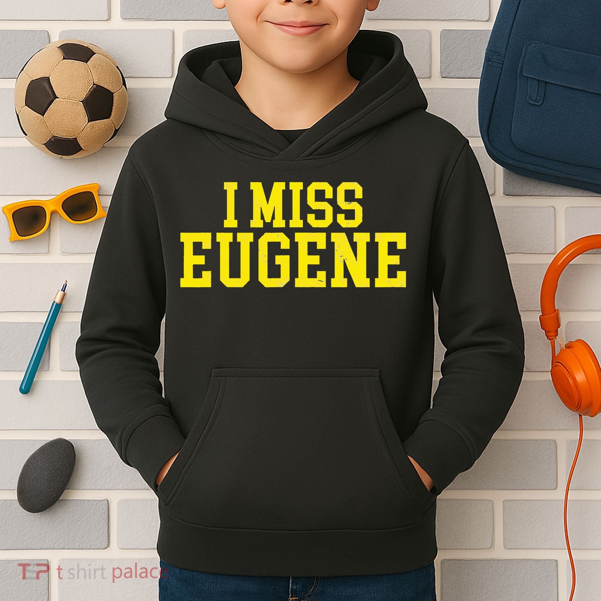 Eugene Oregon Kids Hoodie