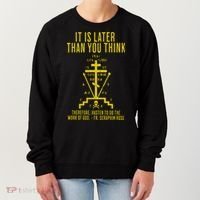 Eastern Orthodox Fr. Seraphim Rose Cross Gift Women's Sweatshirt thumb 0