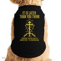 Eastern Orthodox Fr. Seraphim Rose Cross Gift Doggie Tank thumb 0