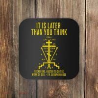Eastern Orthodox Fr. Seraphim Rose Cross Gift Coaster thumb 0