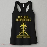Eastern Orthodox Fr. Seraphim Rose Cross Gift Women's Tank Top thumb 3