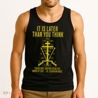 Eastern Orthodox Fr. Seraphim Rose Cross Gift Tank Top thumb 3