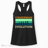 Evolution Of Fishing Women's Tank Top thumb 0