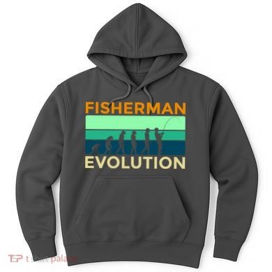 Evolution Of Fishing Hoodie