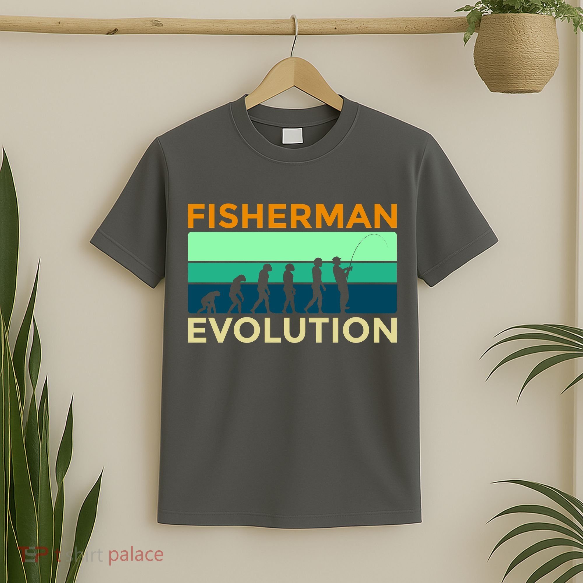 Evolution Of Fishing T-Shirt