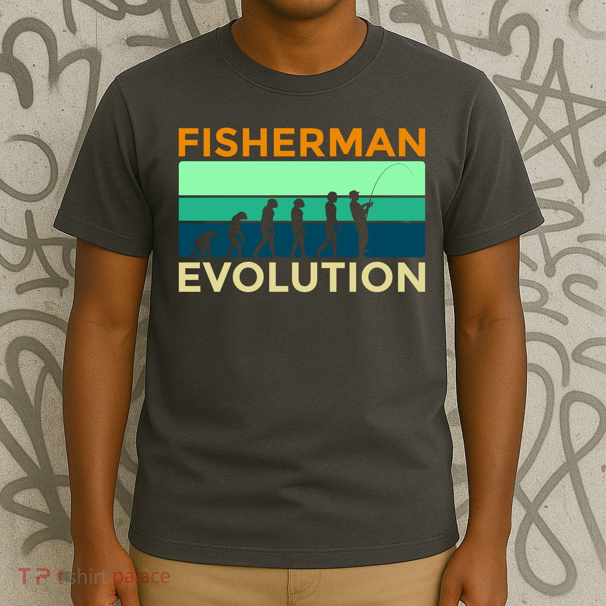 Evolution Of Fishing T-Shirt