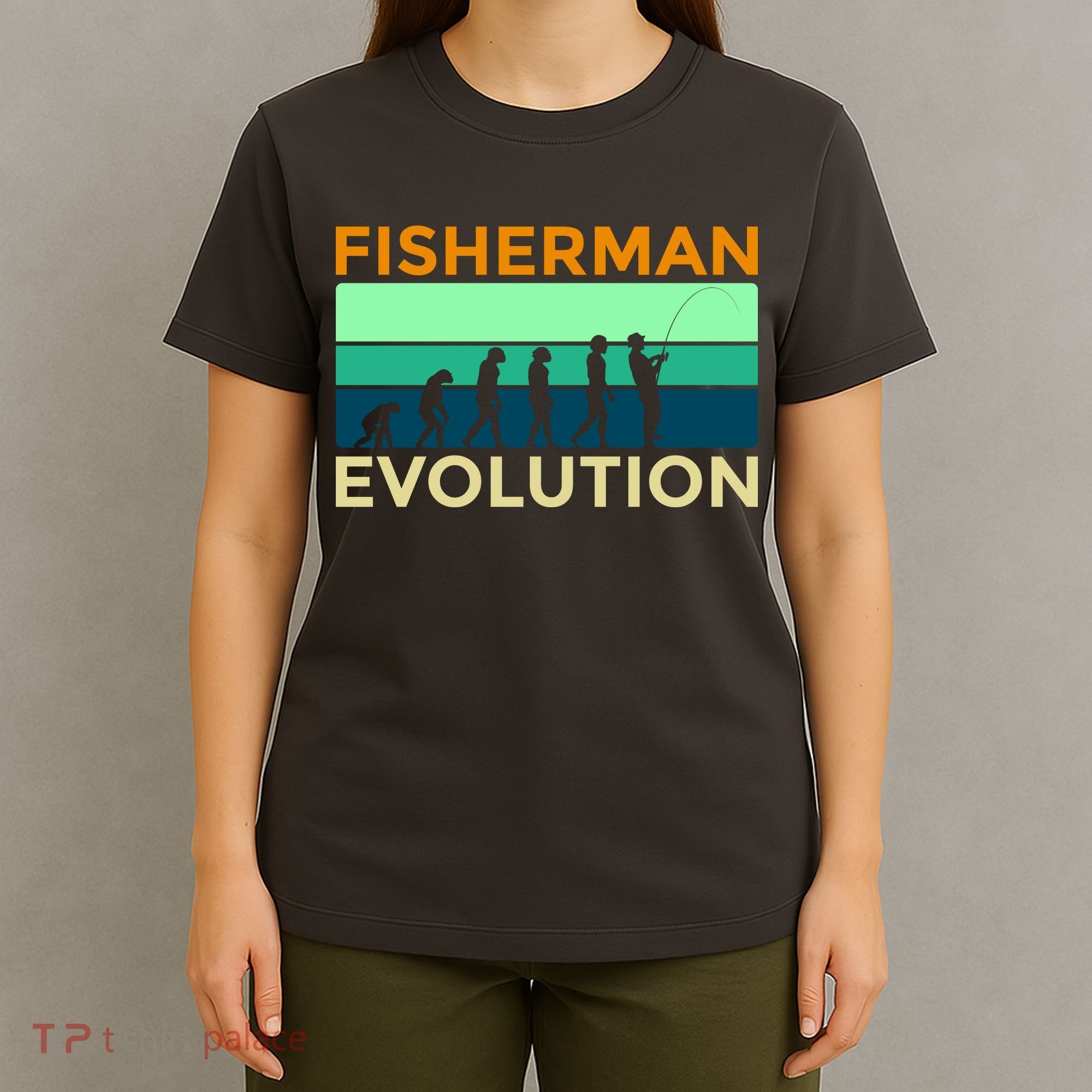 Evolution Of Fishing T-Shirt