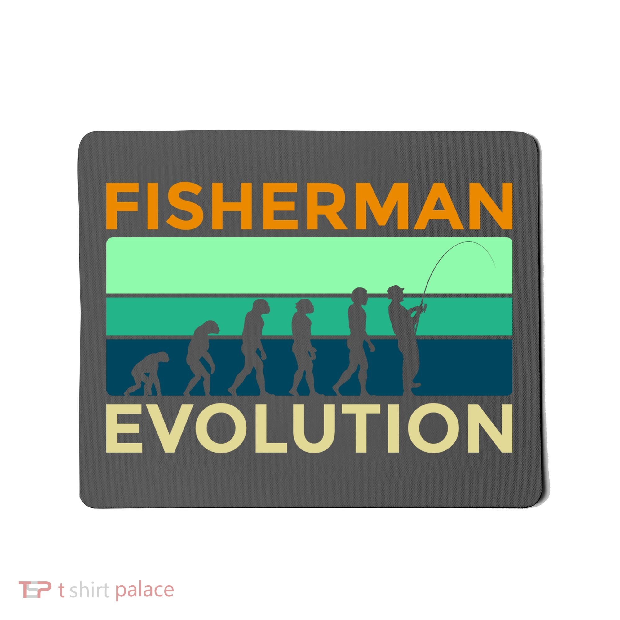 Evolution Of Fishing Mousepad