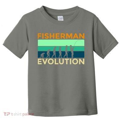 Evolution Of Fishing Toddler T-Shirt