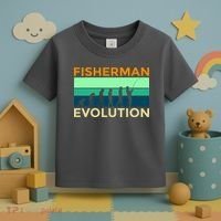 Evolution Of Fishing Toddler T-Shirt thumb 3