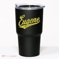 Eugene Oregon Flag Sports Baseball Script Jersey Swoosh Tumbler thumb 0