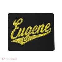 Eugene Oregon Flag Sports Baseball Script Jersey Swoosh Mousepad thumb 0