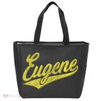 Eugene Oregon Flag Sports Baseball Script Jersey Swoosh Tote Bag thumb 0