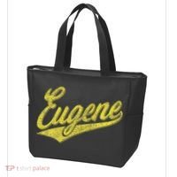 Eugene Oregon Flag Sports Baseball Script Jersey Swoosh Tote Bag thumb 3
