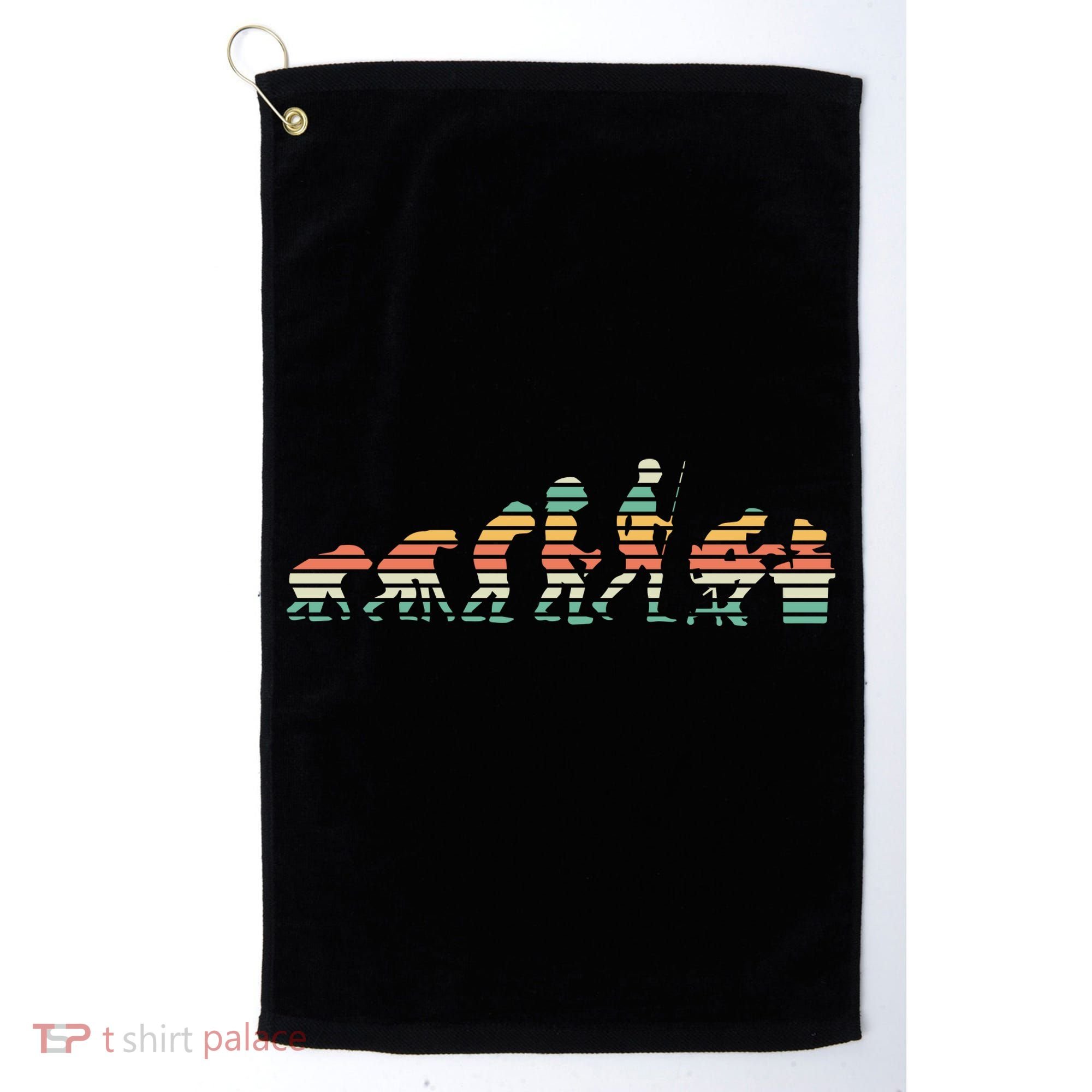 Evolution Of Gamer Golf Towel
