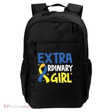 Extra Ordinary Girl Down Syndrome Awareness Backpack